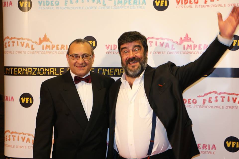 Video Festival Imperia, premiazione di Francesco Pannofino vincitore del premio alla carriera 2014