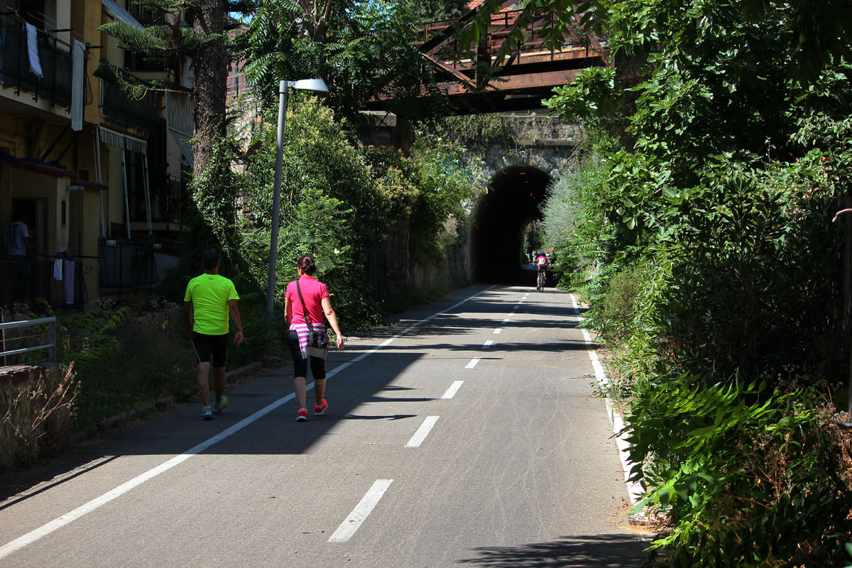 Galleria pista ciclabile sanremo