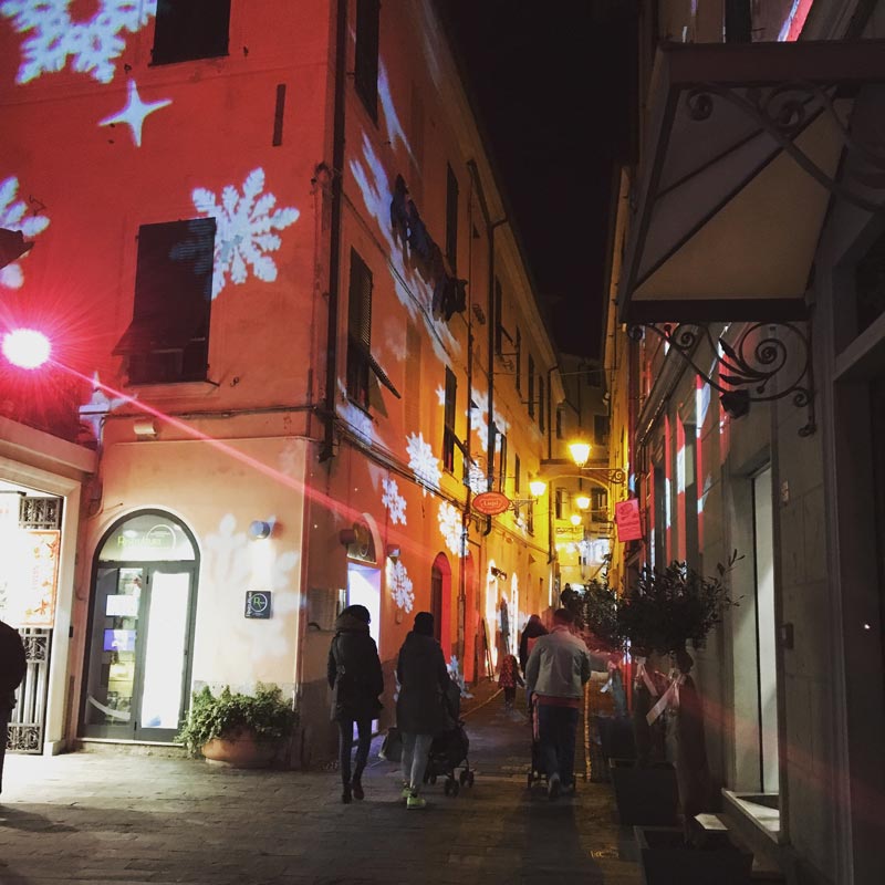 Luci di Natale a Imperia