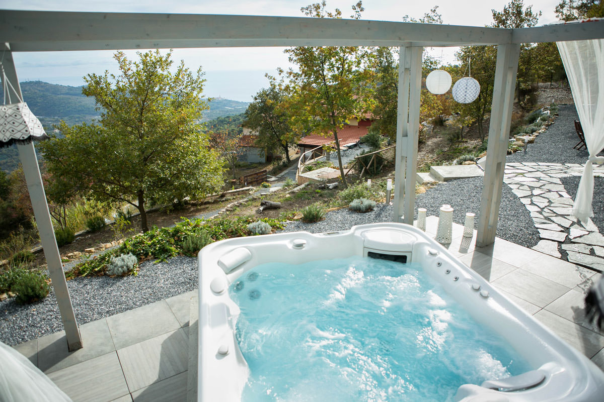 Mini piscina idromassaggio