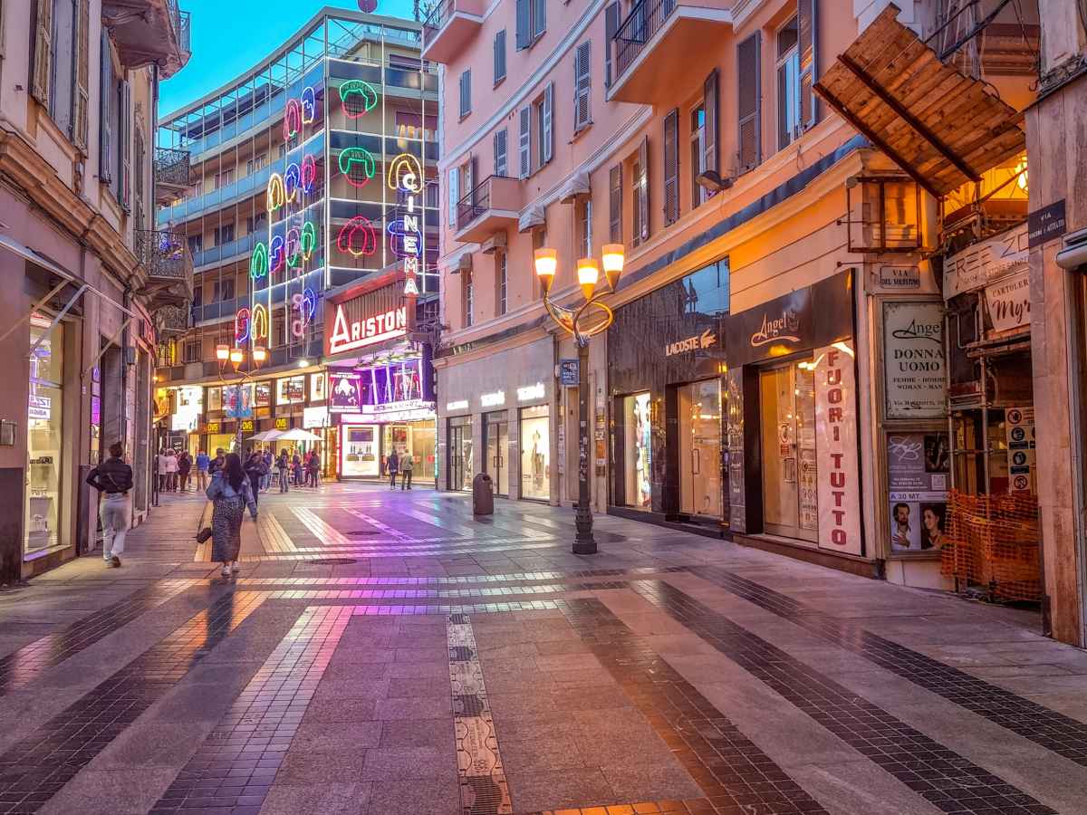 Viale Matteotti Sanremo